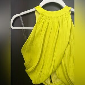 Do + Be lime halter top - never been worn still has tags!